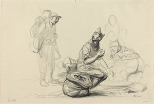 Szefowie kuchni, ok. 19141919. autorstwa Jean Louis Forain