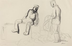 Wycofanie gospodarcze autorstwa Jean Louis Forain