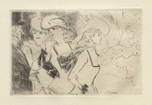 Folies-Bergere autorstwa Jean Louis Forain