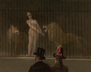 Pogromca lwów autorstwa Jean Louis Forain