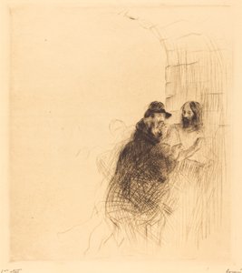 Spotkanie pod łukiem (druga płyta) autorstwa Jean Louis Forain