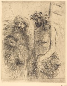 Naśmiewanie się z Chrystusa autorstwa Jean Louis Forain