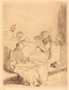 Więzień i Dziecko autorstwa Jean Louis Forain