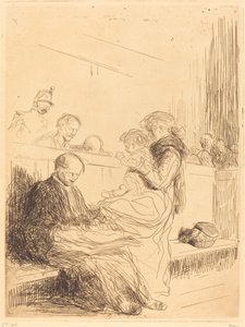 Więzień i Dziecko autorstwa Jean Louis Forain