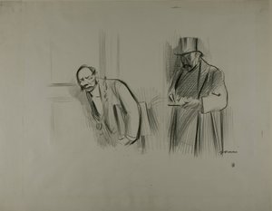 Reporter autorstwa Jean Louis Forain