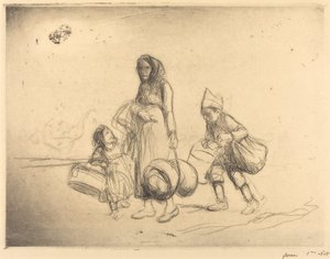 Powrót do domu autorstwa Jean Louis Forain