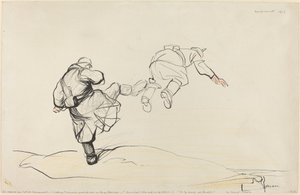 Zdobycie Fort Douaumont autorstwa Jean Louis Forain