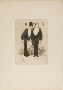 The Two Dandies autorstwa Jean Louis Forain