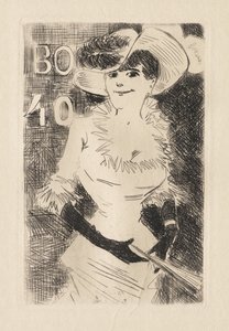 Piechur, 1880-86. autorstwa Jean Louis Forain