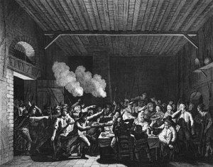 Rewolucja Francuska: Patrioci Varennesa wchodzą do sosu spożywczego i rozpoznają króla Ludwika XVI (1754-1793) podczas lotu