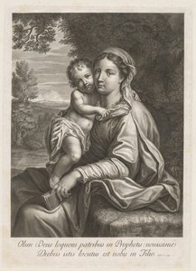 Madonna z Dzieciątkiem autorstwa Jean Louis Roullet
