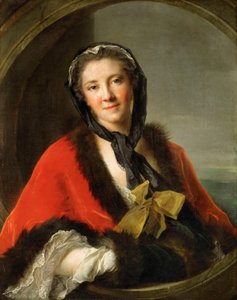 Hrabina Tessin, 1741. autorstwa Jean Marc Nattier