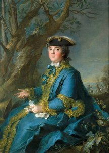 Louise Élisabeth Francji 1727-1759, księżna Parma autorstwa Jean Marc Nattier