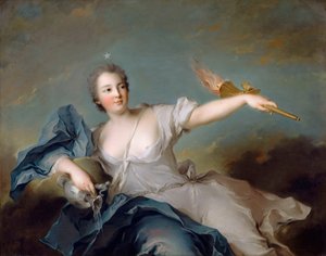 Marie-Anne de Nesle, markiza de La Tournelle, księżna Châteauroux 1717-1744 autorstwa Jean Marc Nattier