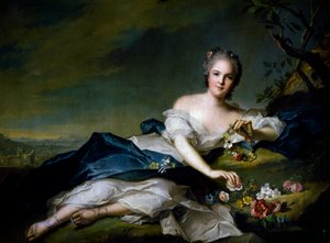 Portret Henrietty Marii z Francji (Paryż autorstwa Jean Marc Nattier