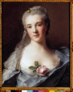 Portret Manon Balletti (1740-1776), żony architekta Jean Francois Blondel (1705-1774) Obraz Jean Marc (Jean-Marc) Nattier (1685-1766) autorstwa Jean Marc Nattier