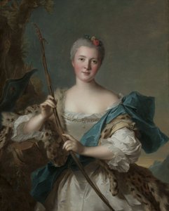 Portret kobiety jako Diany, 1752