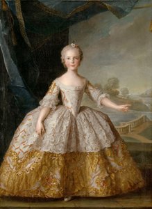 Księżniczka Izabela z Parmy 1741-1763 jako dziecko