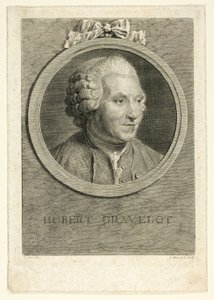 Portret Huberta Gravelota autorstwa Jean Massard