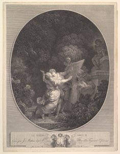Przysięga miłości.n.d. autorstwa Jean Mathieu