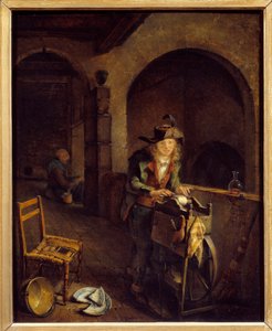 Mały młynek Obraz Jean Michel Grobon (1770-1853) 1794 Lyon, Muzeum Sztuk Pięknych