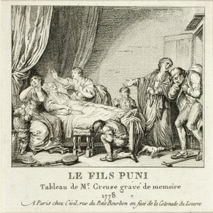 Ukarany syn autorstwa Jean Michel Moreau