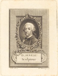 D. Pineau, Rzeźbiarz autorstwa Jean Michel Moreau after Pierre Paul Merelle