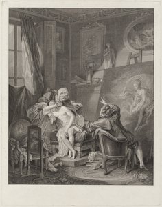 Uczciwy model autorstwa Jean Michel Moreau and Jean Baptiste Blaise Simonet after Pierre Antoine Baudouin