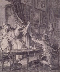 To chłopiec, grawerowany przez P.C. Baquoy (1759-1829)