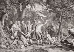 Mirabeau (Honore Gabriel Riqueti, hrabia Mirabeau autorstwa Jean Michel the Younger Moreau