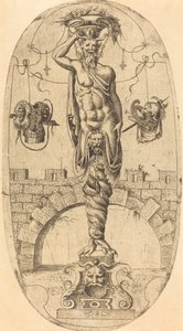 Satyr ze skręconymi nogami autorstwa Jean Mignon