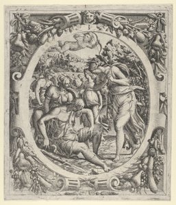 Śmierć Adonisa, 1535-55. autorstwa Jean Mignon