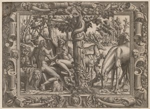 Kuszenie Ewy, c. 15451547.