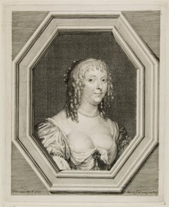 Anne-Sophie Herbert, hrabina Carnarvon autorstwa Jean Morin