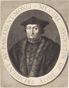 Augustyn de Thou autorstwa Jean Morin