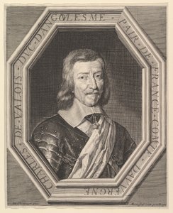 Charles de Valois, książę Angoulême. autorstwa Jean Morin
