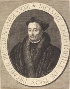 Christopher de Thou autorstwa Jean Morin