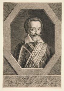 Henryk IV, król Francji autorstwa Jean Morin