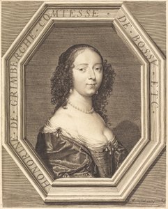Honorine Grimberge, hrabina Bossu autorstwa Jean Morin