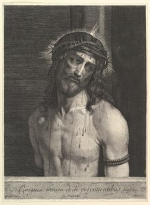 Chrystus ma kolumnę. autorstwa Jean Morin