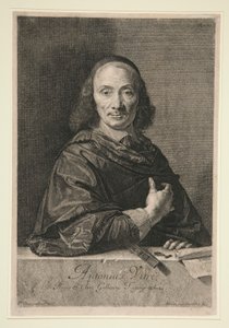 Portret Antoniusza Vitre autorstwa Jean Morin