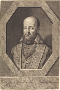 Św. Franciszek Salezy autorstwa Jean Morin