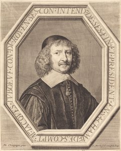 Jacques Tuboeuf autorstwa Jean Morin after Philippe de Champaigne
