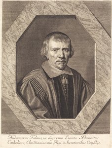 Omer Talon autorstwa Jean Morin after Philippe de Champaigne