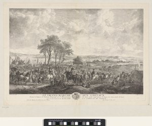 Grote paardenmarkt Targ dużych koni (tytuł na obiekcie)