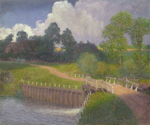Brama powodziowa w Wohldorfie, 1901