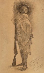 Żołnierz autorstwa Jean Paul Laurens