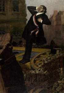 Śmierć zastępcy Alphonse Baudin 3 grudnia 1851, 1902. autorstwa Jean Paul Laurens