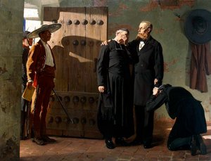 Cesarz Meksyku Maksymilian przed egzekucją”, 1882.