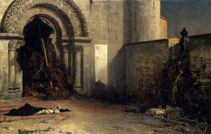 Interdykt, 1875. autorstwa Jean Paul Laurens